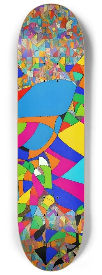 Neo-Pop Art Stained Glass Dragon Fly #1 #3