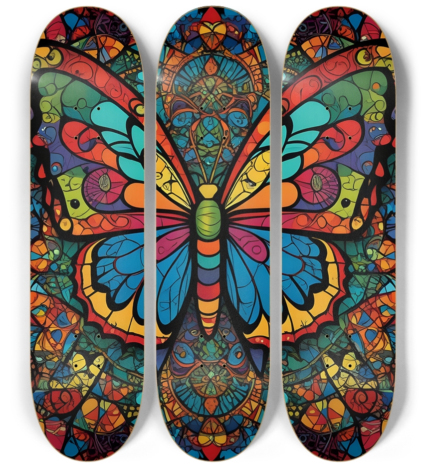 Neo Pop Art Butterfly #12