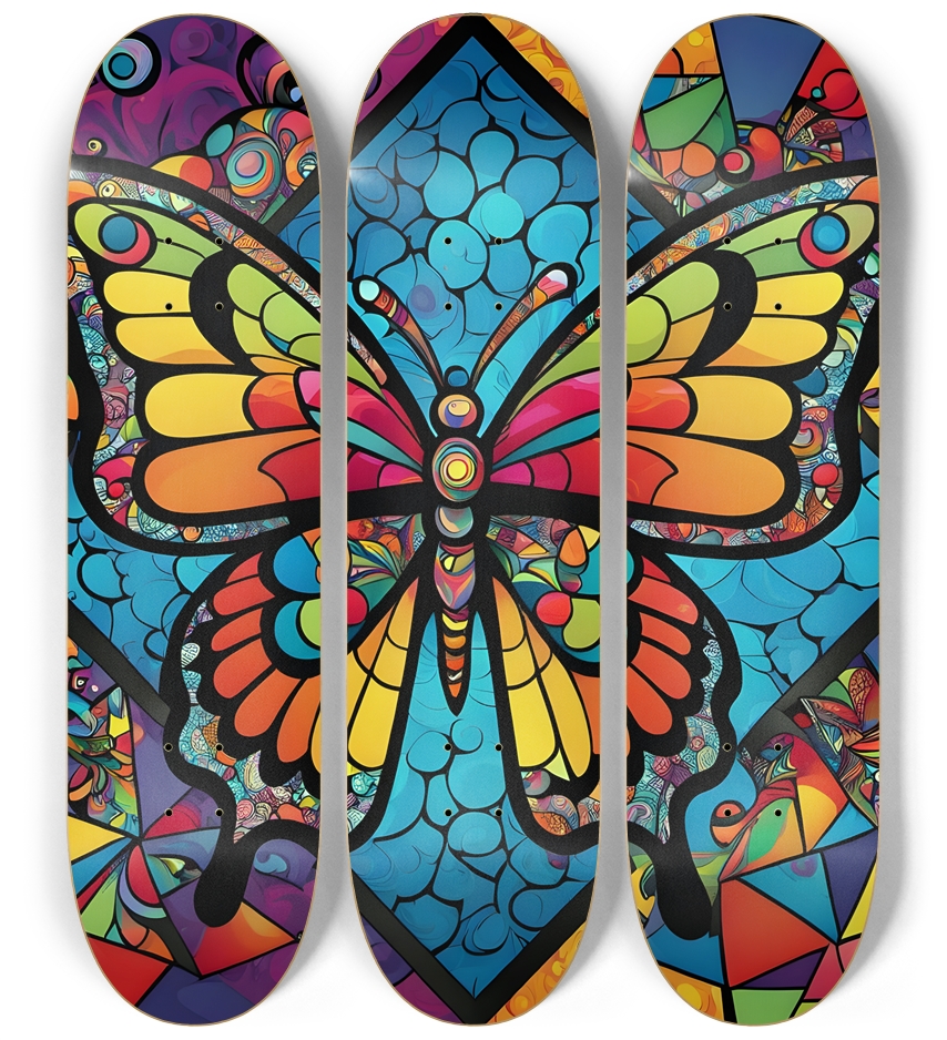 Neo Pop Art Butterfly #13