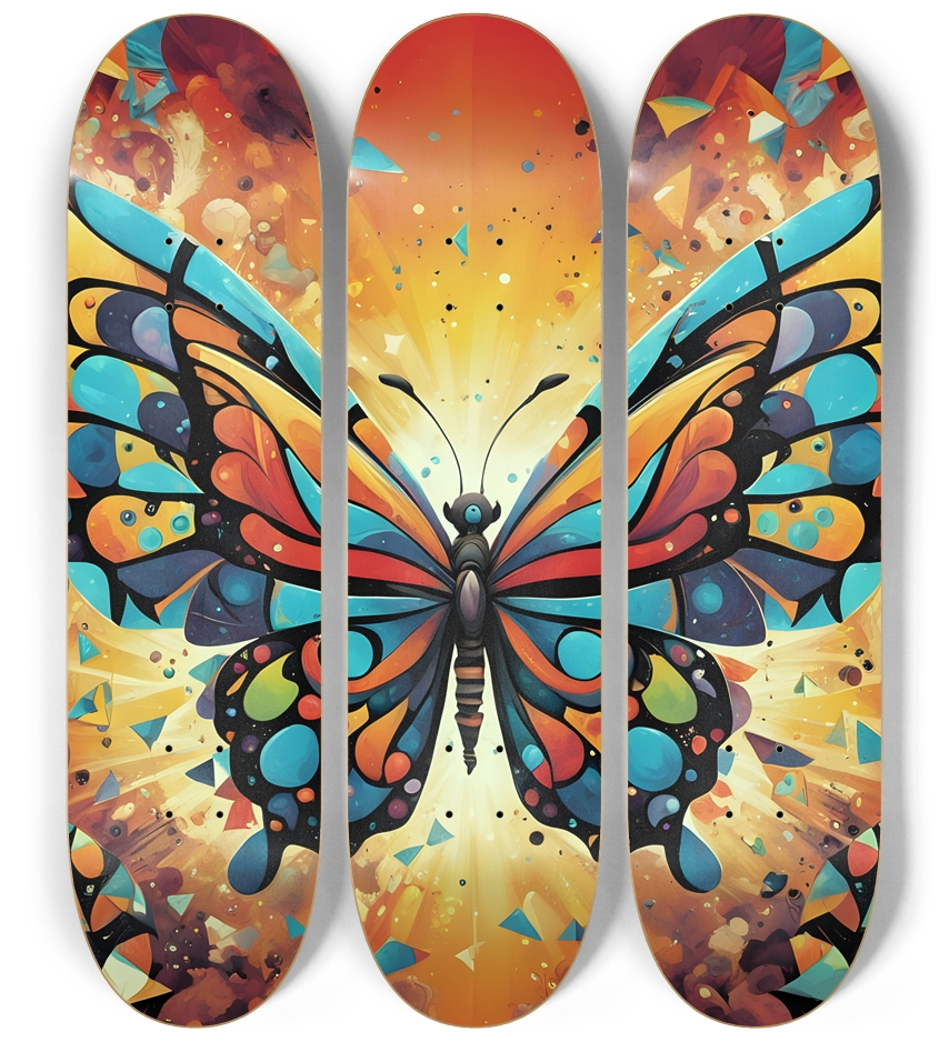 Neo Pop Art Butterfly #25
