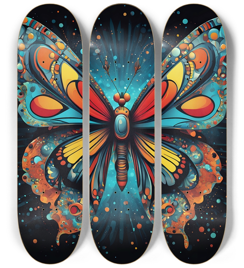 Neo Pop Art Butterfly #24