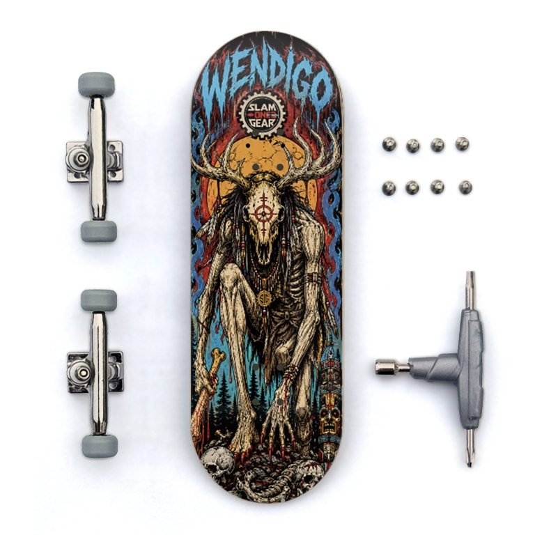 Wendigo SLAM ONE GEAR Custom Fingerboard
