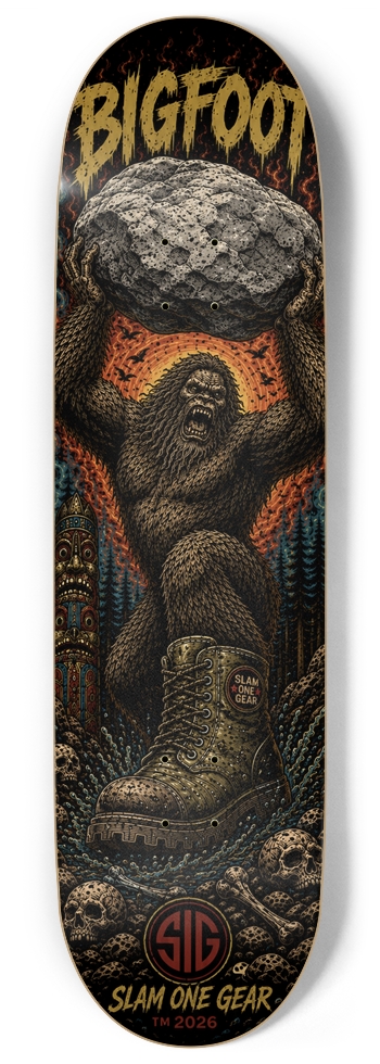 Bigfoot SLAM ONE GEAR 9 Inch Skateboard