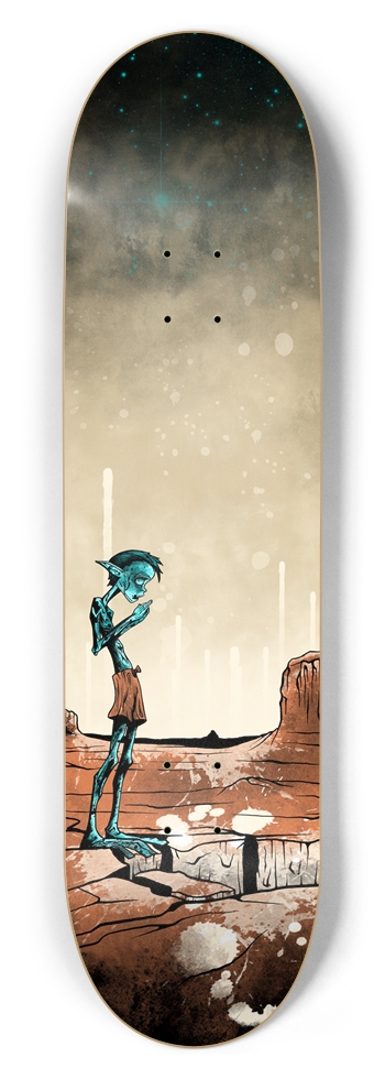 The Throat of the South West 8-1/2 Skateboard Deck