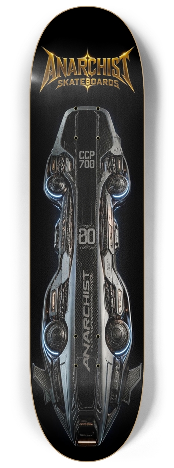 ANARCHIST HOVERCRAFT COMING SOON 8-1/4 Skateboard Deck