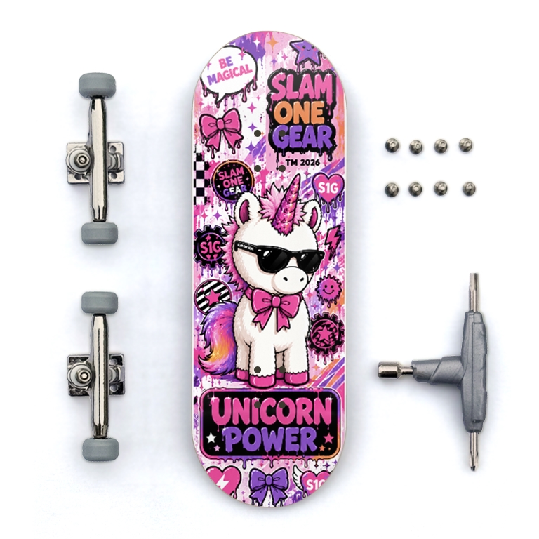 Unicorn Power SLAM ONE GEAR Custom Fingerboard