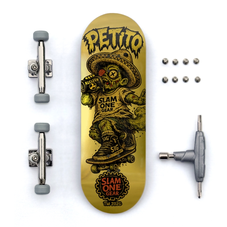 Petito SLAM ONE GEAR Custom Fingerboard