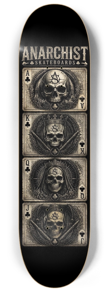 CLUBS 8-1/4 Skateboard Deck