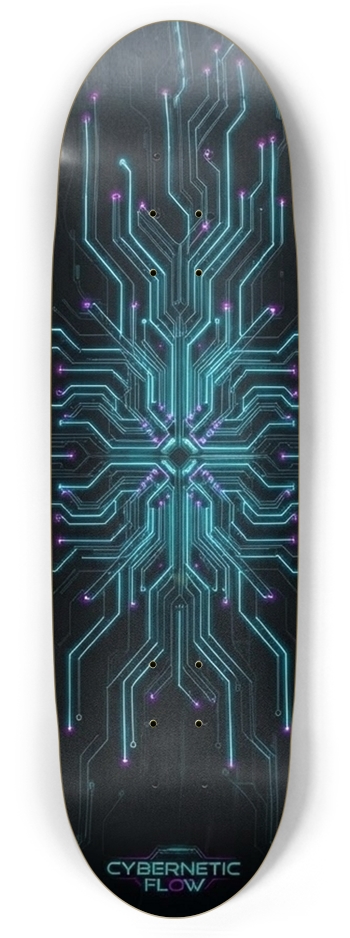 Cybernetic Flow Skateboard
