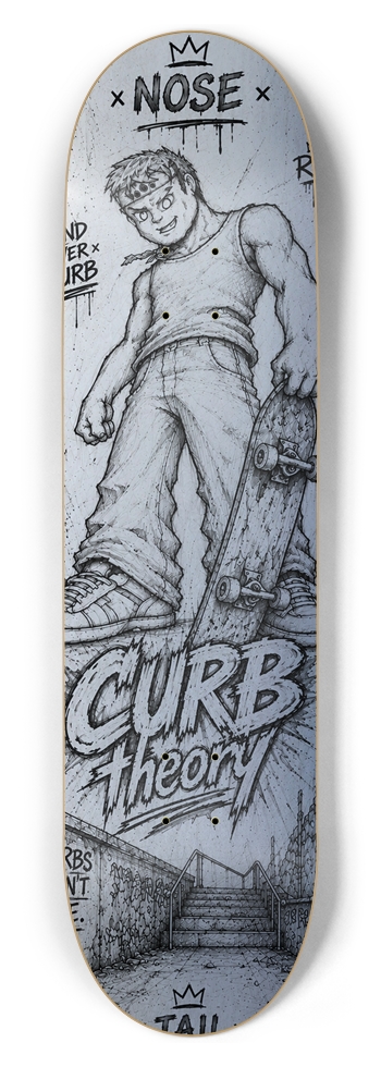 Custom Skateboard 8-1/2 Skateboard Deck
