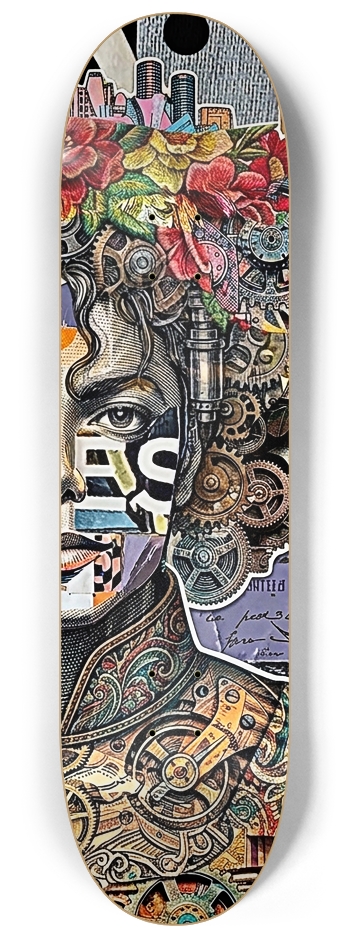 Hybrid Being 2 Skateboard Series #2 8-1/4 Skateboard Deck