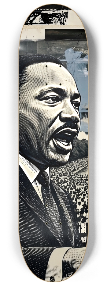 MLK-Freedom now-Skateboard Series #2