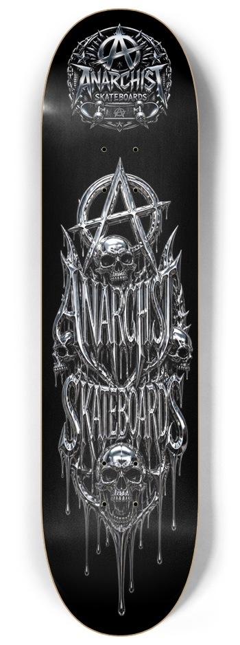 Chrome III 8-1/4 Skateboard Deck