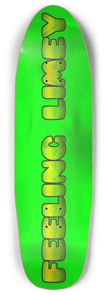 sum1sk8boards felling limey old school shape pool skateboard