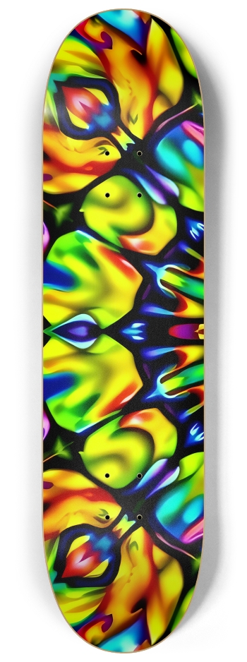 Airbrush Fractal Flower #5 #1
