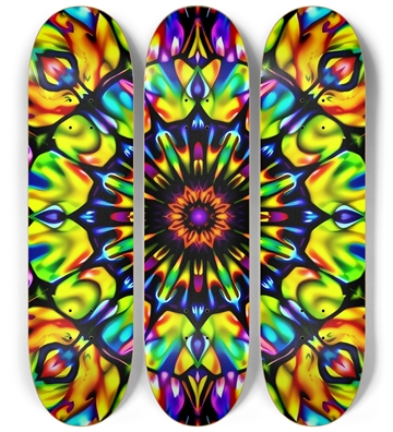Airbrush Fractal Flower #5