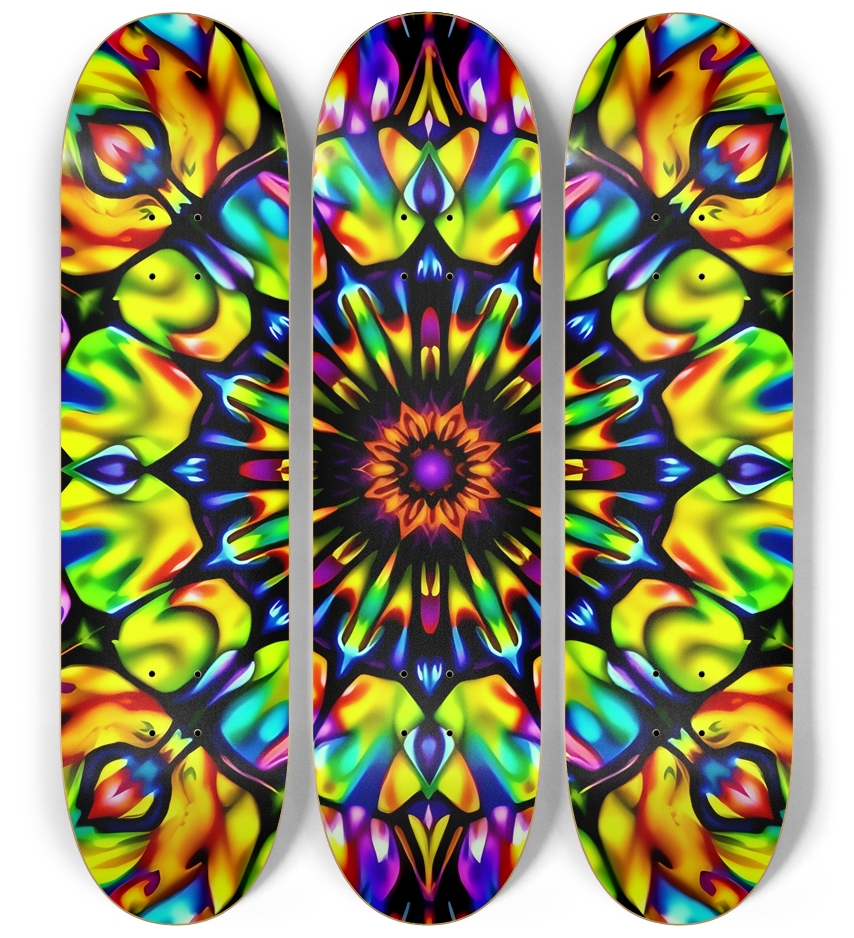 Airbrush Fractal Flower #5