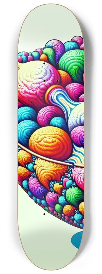 Airbrush Mandelbrot Fractal Ice Cream #1 #1