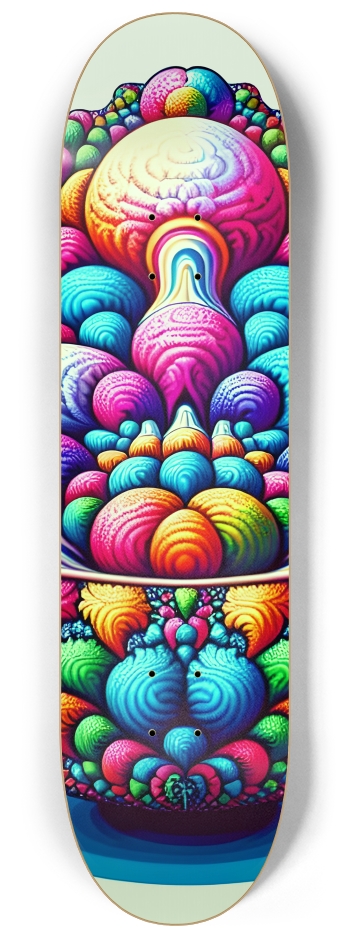 Airbrush Mandelbrot Fractal Ice Cream #1 #2