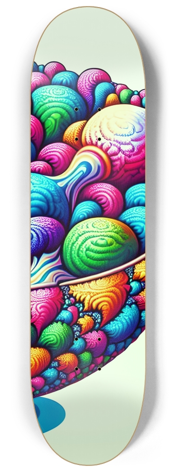 Airbrush Mandelbrot Fractal Ice Cream #1 #3