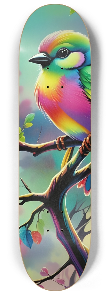 Airbrush Bird in Tree #9 #2