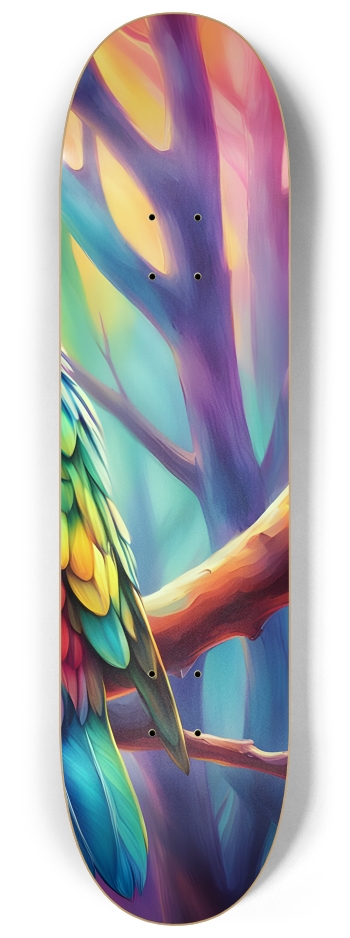 Airbrush Bird in Tree #6 #3