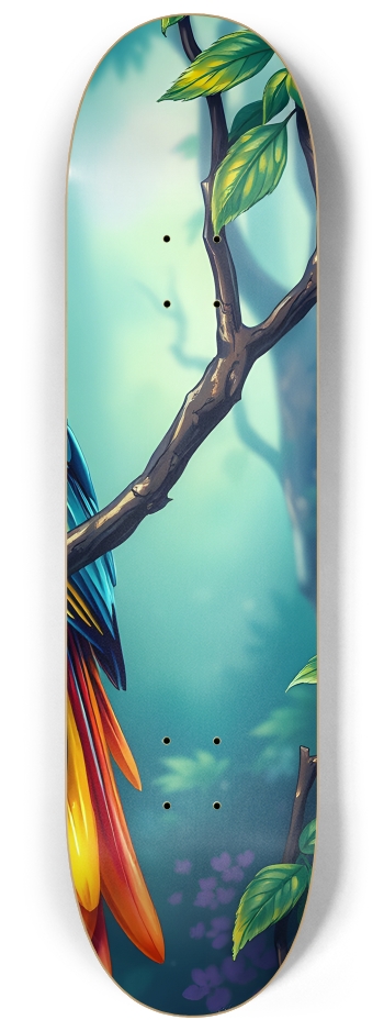 Airbrush Bird in Tree #13 #3