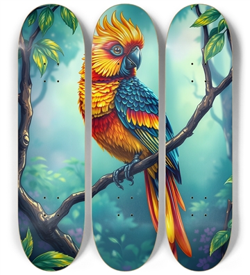 Airbrush Bird in Tree #13