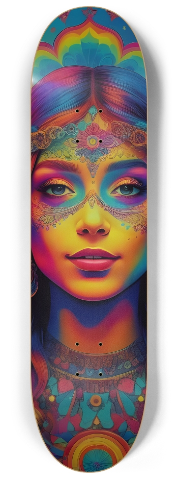 Airbrush Fractal Woman #1 #2