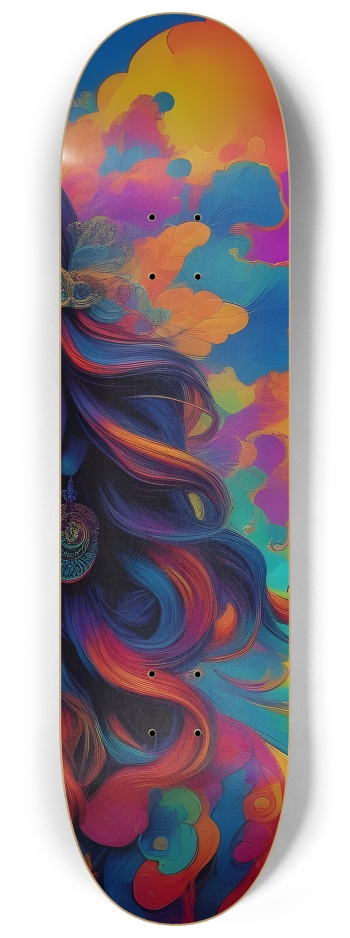 Airbrush Fractal Woman #1 #3