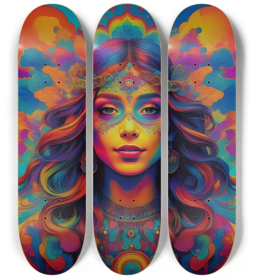 Airbrush Fractal Woman #1