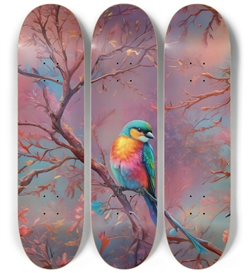 Airbrush Bird in Tree #5