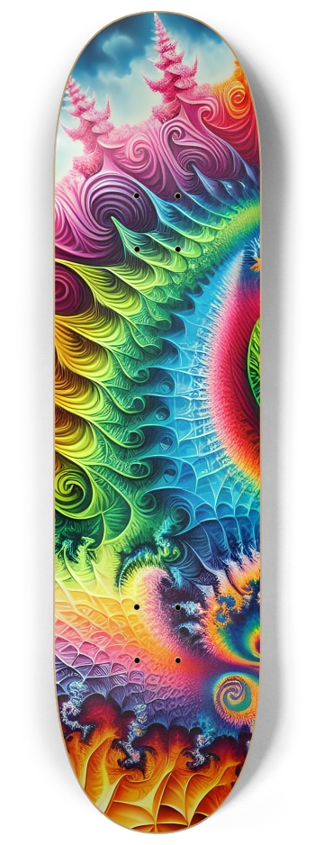 Psychedelic Airbrush Mandelbrot Fractal Horse #1 #1