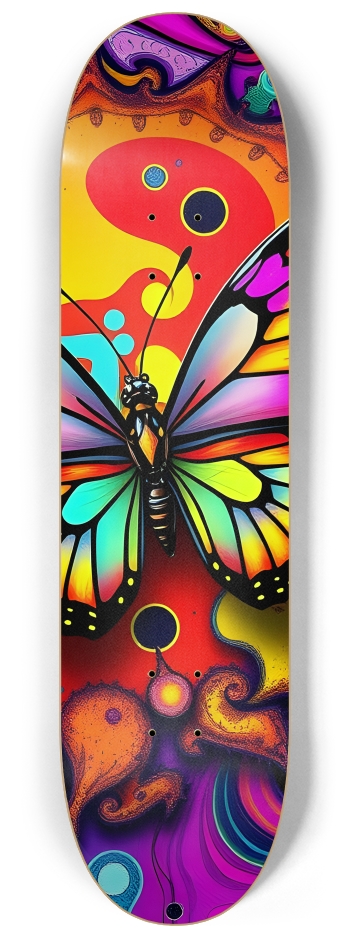 Airbrush Fractal Butterfly #1 #2