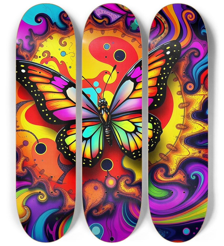 Airbrush Fractal Butterfly #1
