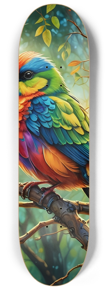 Airbrush Bird in Tree #12 #2