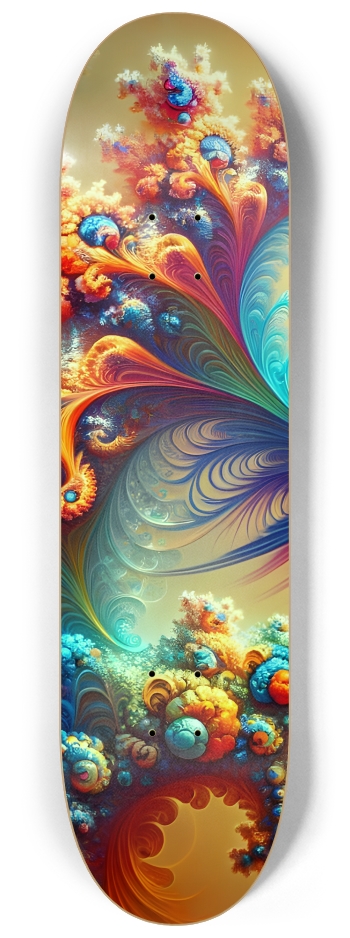 Psychedelic Airbrush Mandelbrot Fractal on Branch #3 #1