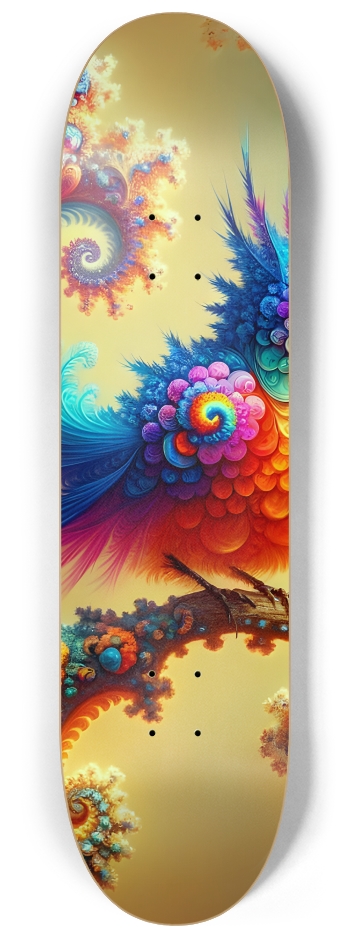 Psychedelic Airbrush Mandelbrot Fractal on Branch #3 #2
