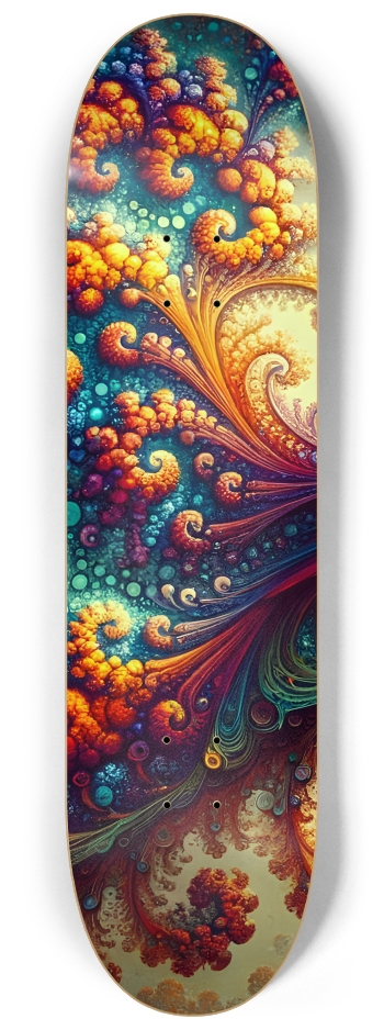 Psychedelic Airbrush Mandelbrot Fractal on Branch #2 #1