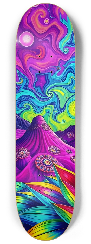 Airbrush Fractal Flower #8 #1