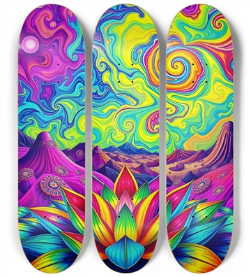 Airbrush Fractal Flower #8