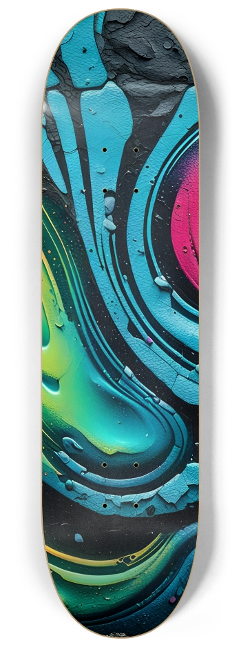 Psychedelic Airbrush Abstract Ooze #1 #2