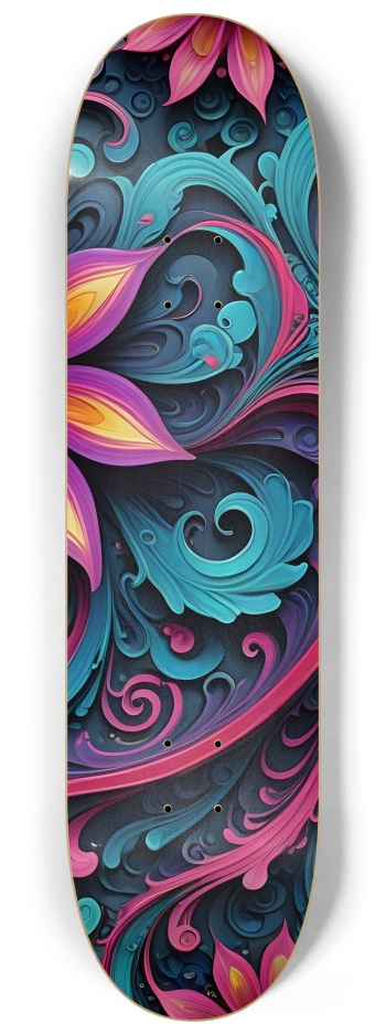 Airbrush Fractal Flower #9 #2