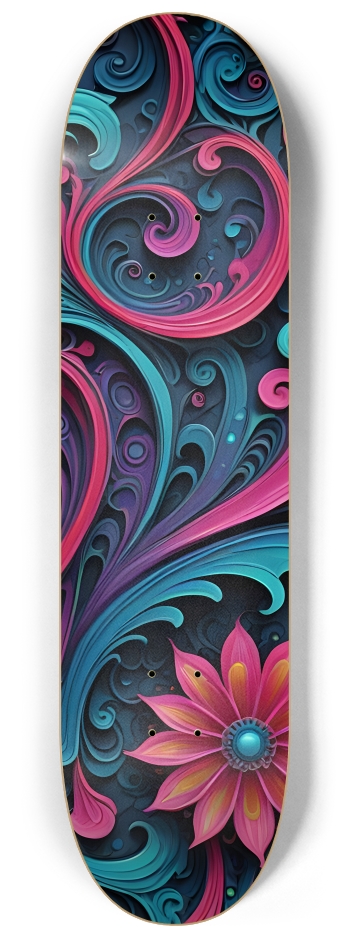 Airbrush Fractal Flower #9 #3