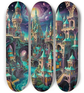 Psychedelic Airbrush Mansion #5