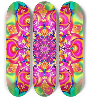Airbrush Fractal Flower #2