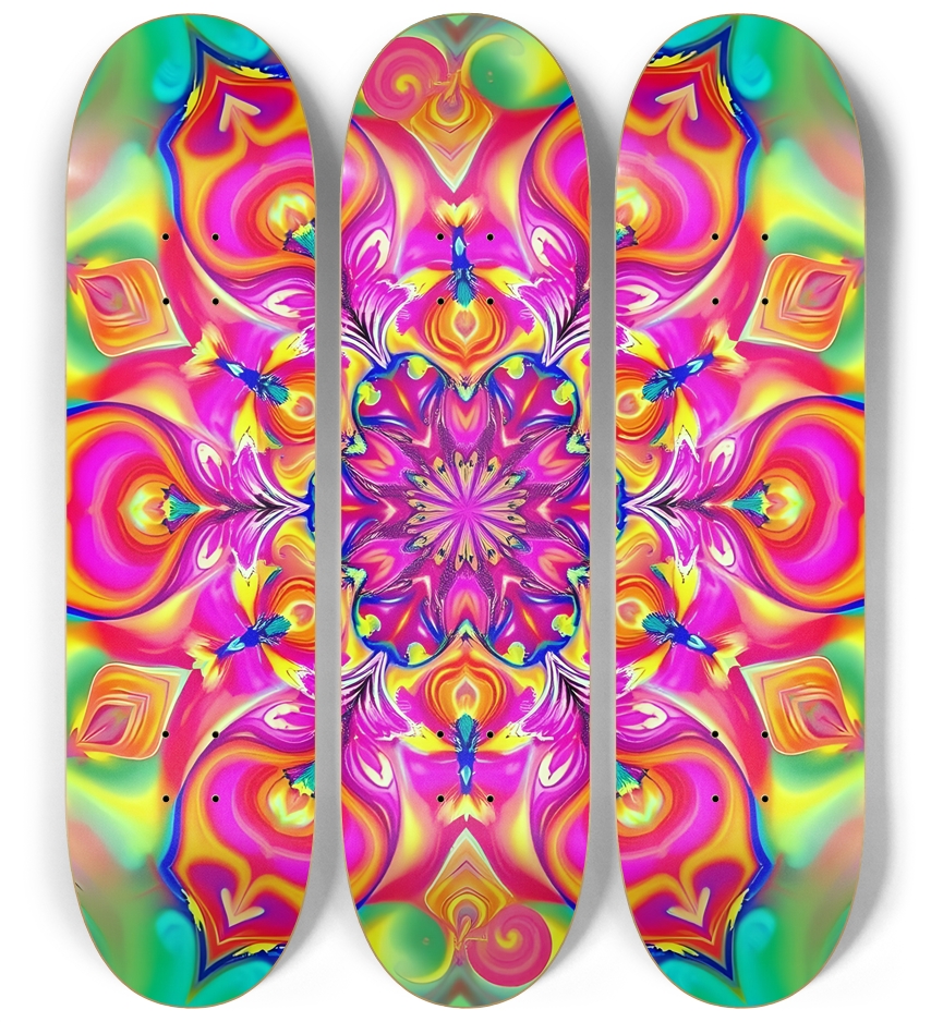 Airbrush Fractal Flower #2