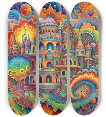 Psychedelic Airbrush Mansion #6