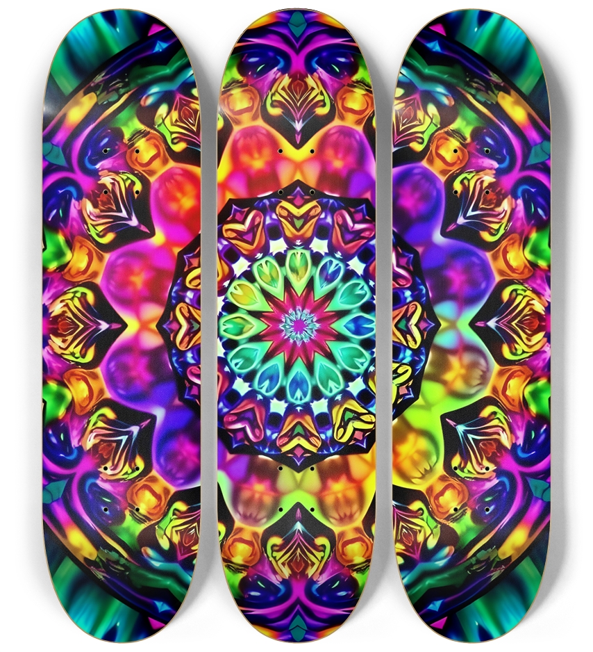 Airbrush Fractal Flower #3