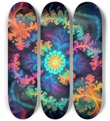 Airbrush Fractal Flower #6